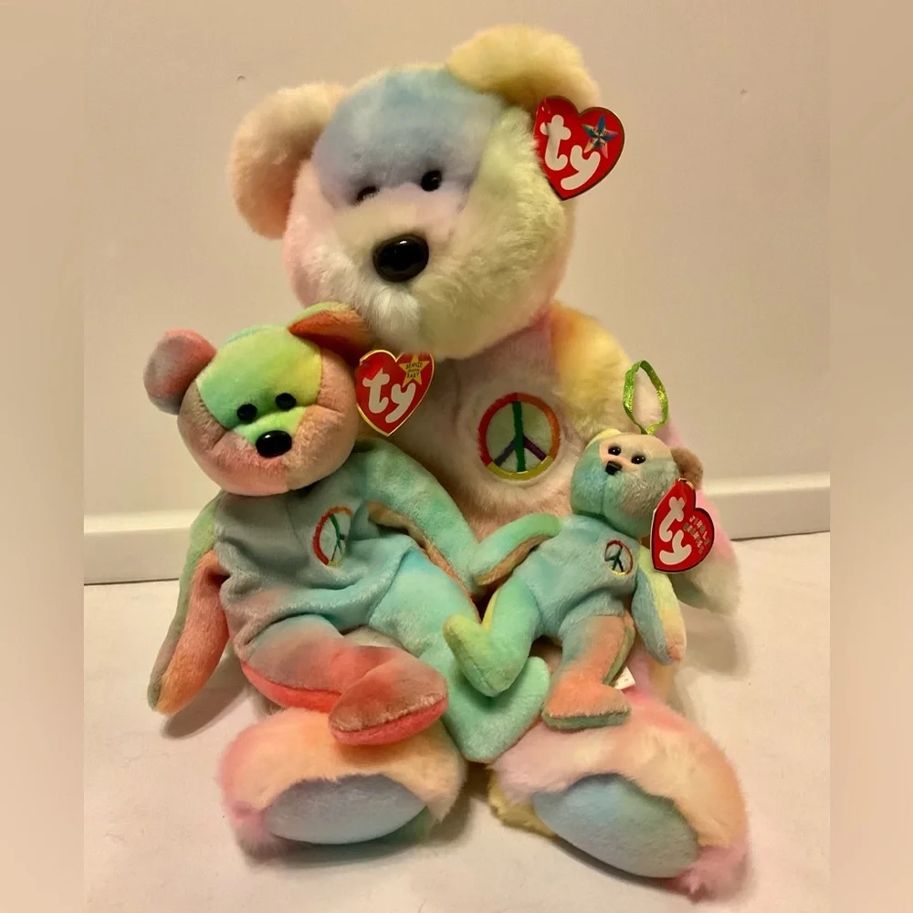 Ty Peace buddy, beanie & jingle set